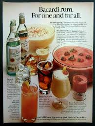 1982 bacardi rum the holiday spirit