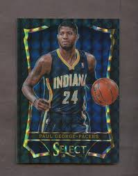 George had 26 points, 8 rebounds, 4 assists and 4 steals in the game. Mavin 2013 14 Panini Select Black Finite Prizm Paul George Indiana Pacers 1 1