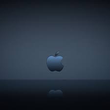 Apple Logo Reflection Ipad Wallpaper