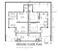 House Plans Autocad Drawing