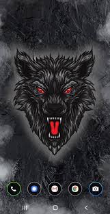 black wolf live wallpaper with 3d
