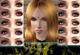 mod the sims cute doll eyes bjd