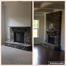 Fireplace Full Stone Or Half Which