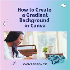 create a grant background in canva