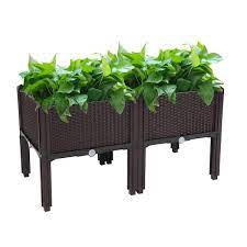 Plastic Raised Garden Bed