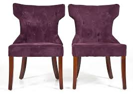 Visit the post for more. Pair Of Pier 1 Purple Upholstered Side Chairs Sold At Auction On 9th November Bidsquare