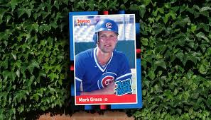 1988 fleer mark grace rookie card #641 cubs baseball prospects darrin jackson. 10 Key Mark Grace Baseball Card That Chart His Career
