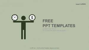Free Time Plus Money Burden Powerpoint Template Designhooks