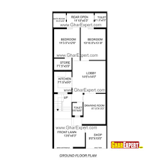 House Plan For 24 Feet By 60 Feet Plot