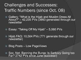 ppt beliefnet new media and new understanding of the muslim dress challenges and successes traffic numbers since oct 08