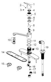 lv 145ss single handle kitchen faucet
