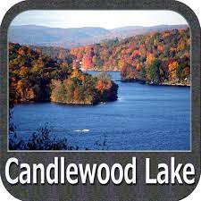 candlewood lake connecticut gps map