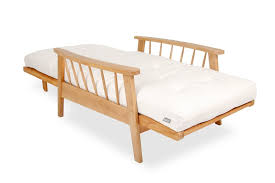 Single Swift Solid Oak Wood Sofa Bed
