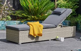 modern sun loungers garden furniture