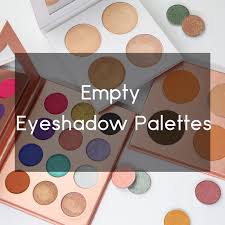empty eyeshadow palettes