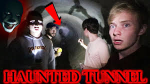 exploring haunted faze rug tunnel