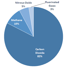 Pie Chart That Shows Different Types Of Gases 82 Percent Is