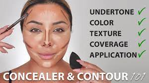 makeup 101 concealer and contouring