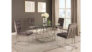 Check out our range of glass dining tables and find ideas and inspiration for your home. Orchid Modern Round Glass Dining Table Set