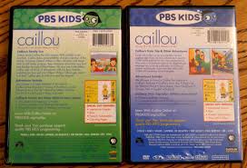 caillou dvd educational lot pbs kids