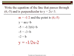 5 6 Writing Parallel And Perpendicular