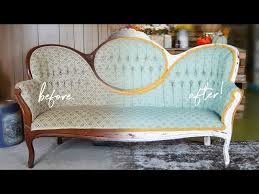 Victorian Style Couch Makeover