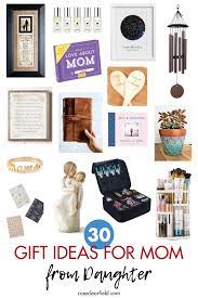 30 gift ideas for mom from daughter