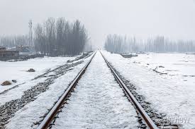 Snow Covered Banihal Baramulla Train