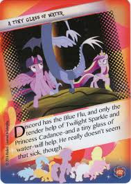 Mlp A Tiny Glass Of Water Trading Cards