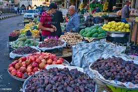 Street Market In Amman Jordan Stock Photo - Download Image Now - iStock