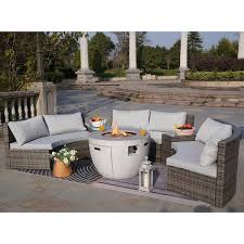 Wicker Outdoor Sectional Set