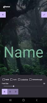 name wallpaper apk for