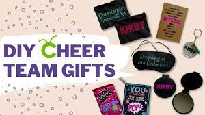 diy cheer team gifts cricut crafts