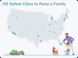 the 50 safest cities to raise a family
