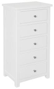Classic Furniture Henley White 5 Drawer