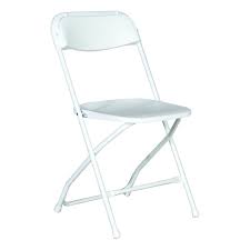 rhino series polyfold chair white 10 cs