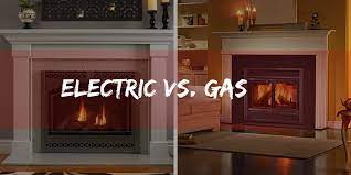 gas fireplaces vs electric fireplaces