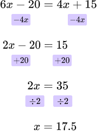 Solving Equations Gcse Maths