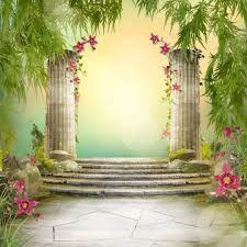 Enchanted Garden Background Images