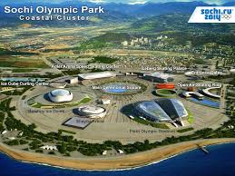 Sochi Olympic Park Map 2014