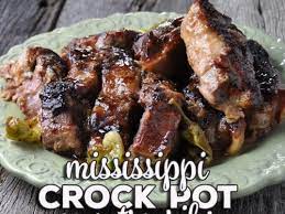 crock pot country ribs mississippi