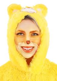 care bears funshine bear makeup kit care bears accessories uni orange white yellow one size fun costumes