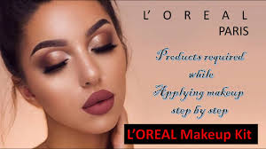 l oreal paris makeup kit step by step
