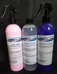 set of 3 x 500ml interior car cleaning