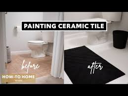 how to paint your ceramic tile floor