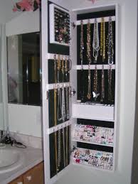 Jewelry Armoire Wall Mounted Jewelry