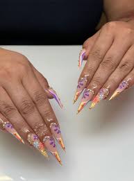 fiesta inspired nail art designs