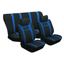 Sport 6 Piece Car Seat Cover Blue