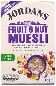 Jordans Fruit and Nut Muesli, 620g : Amazon.co.uk: Grocery