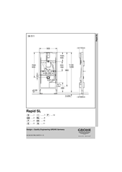 grohe rapid sl 38 511 handbücher